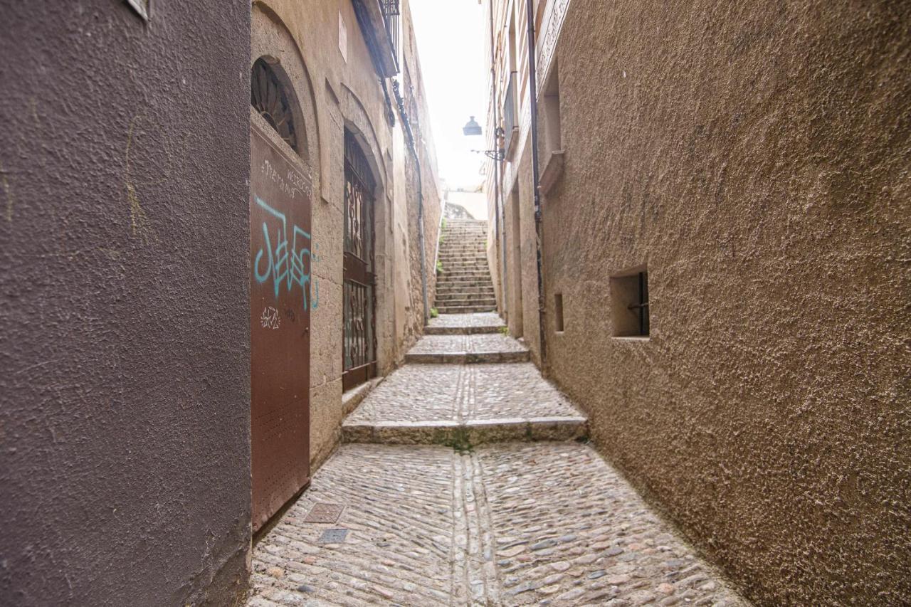 Apartamento Tr Auriga En El Barri Vell Girona Kültér fotó